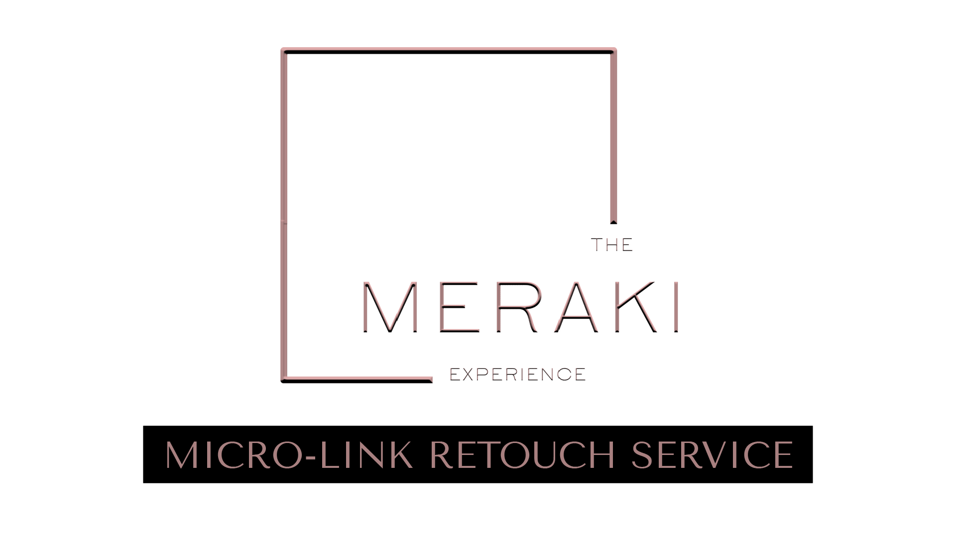 MICRO-LINK (DOUBLE OR SINGLE WEFT) RETOUCH SERVICE